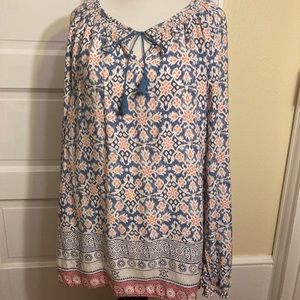 Beach lunch lounge blouse
